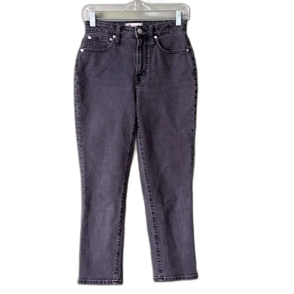 Madewell curvy perfect vintage jean in Lunar wash Grey Sz 24P
